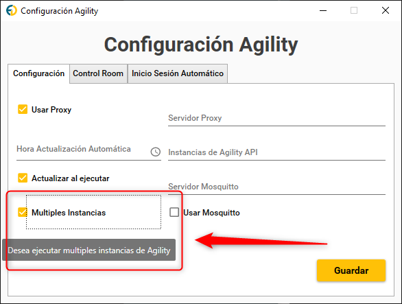 Agility Solution / Agility Menú / 0.4 MultiInstancia / Agility ...
